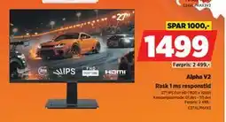 POWER Alpha V2, NOK 1499 tilbud