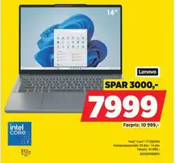 POWER LENOVO 83K000BBMX, NOK 7999 tilbud