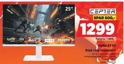 POWER Alpha X3 V2, NOK 1299 tilbud