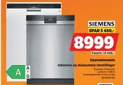 POWER Oppvaskmaskin, NOK 8999 tilbud