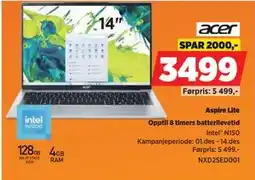 POWER Aspire Lite, NOK 3499 tilbud