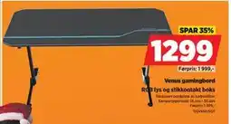 POWER Venus gamingbord, NOK 1299 tilbud