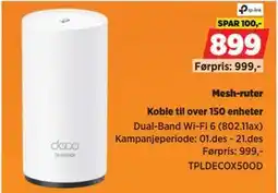 POWER Mesh-ruter, NOK 899 tilbud