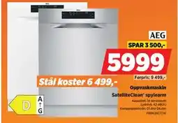 POWER Oppvaskmaskin, NOK 5999 tilbud