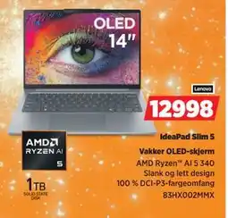 POWER Lenovo 83HX002MMX, NOK 12998 tilbud