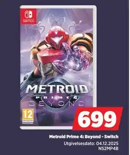 POWER Metroid Prime 4: Beyond - Switch, NOK 699 tilbud