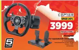 POWER Racingratt, NOK 3999 tilbud