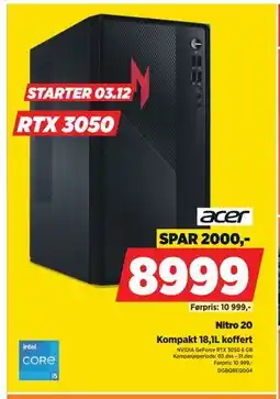 POWER Nitro 20, NOK 8999 tilbud