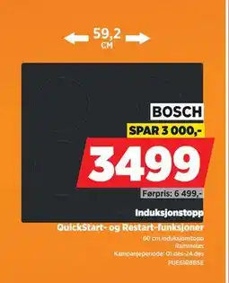 POWER Induksjonstopp, NOK 3499 tilbud