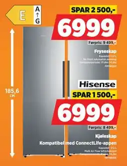 POWER Kjøleskap, NOK 6999 tilbud