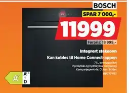 POWER Integrert stekeovn, NOK 11999 tilbud