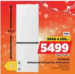 POWER Kombiskap, NOK 5499 tilbud