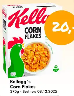 Havaristen KELLOGG'S Corn flakes tilbud