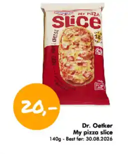 Havaristen DR. OETKER My pizza slice tilbud
