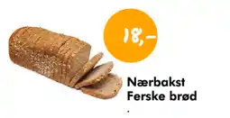 Havaristen Nærbakst ferske brød tilbud