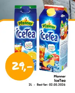 Havaristen PFANNER Ice tea tilbud