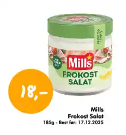 Havaristen MILLS Frokost salat tilbud