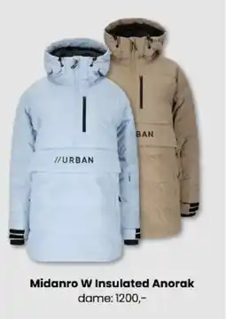 Sport Outlet Midanro w insulated anorak tilbud