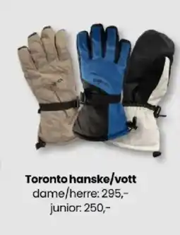 Sport Outlet Toronto hanske/vott tilbud