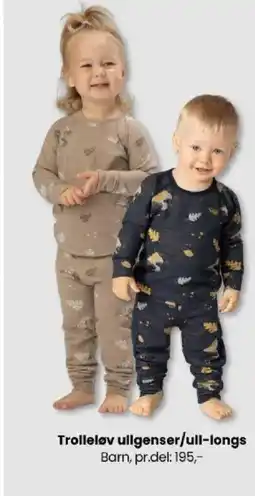 Sport Outlet Trolleløv ullgenser/ull-longs tilbud