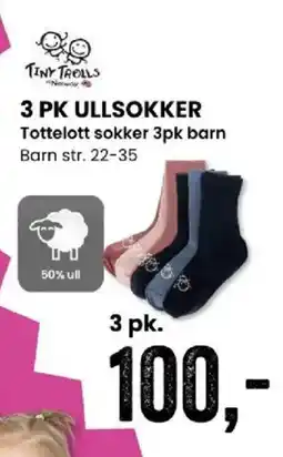 Sport Outlet 3 pk ullsokker tilbud