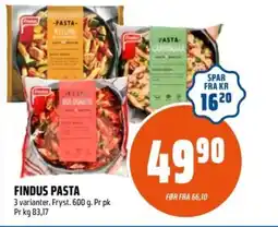 Coop Obs Findus pasta tilbud