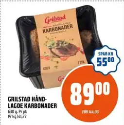 Coop Obs Grilstad hånd- lagde karbonader tilbud