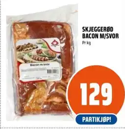 Coop Obs Skjeggerød bacon m/svor tilbud