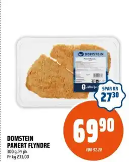 Coop Obs Domstein panert flyndre tilbud