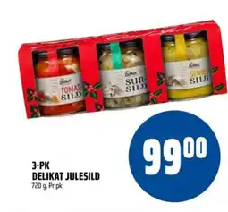 Coop Obs 3-pk delikat julesild tilbud