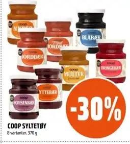 Coop Obs Coop syltetøy tilbud