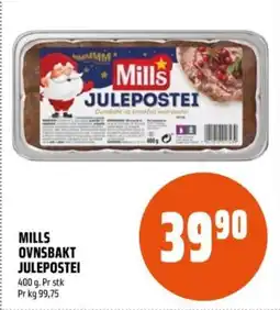 Coop Obs Mills ovnsbakt julepostei tilbud