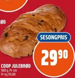 Coop Obs Coop julebrød tilbud