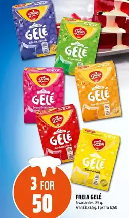 Coop Obs Freia gelé tilbud