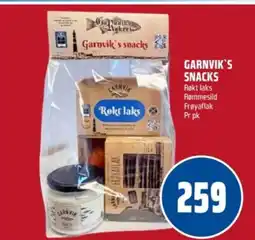 Coop Obs Garnvik's snacks tilbud