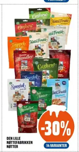 Coop Obs Den lille nøttefabrikken nøtter tilbud