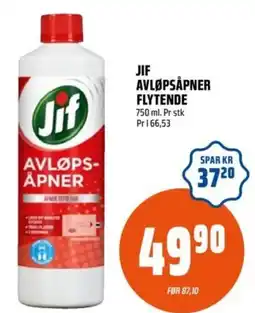 Coop Obs Avløpsåpner flytende tilbud