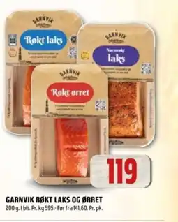 Coop Obs Garnvik røkt laks og ørret tilbud