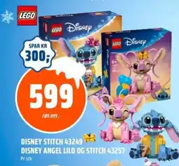 Coop Obs Disney stitch 43249 ,disney angel lilo og stitch 43257 tilbud