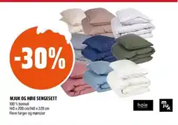 Coop Obs Mjuk og høie sengesett tilbud