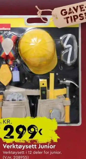 Mekk Verktøysett junior tilbud