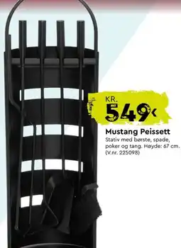 Mekk Mustang Peissett tilbud