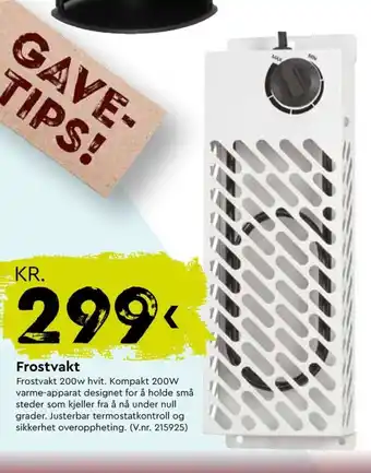 Mekk Frostvakt tilbud