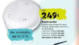 Mekk Røykvarsler tilbud