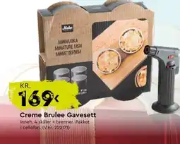 Mekk Creme Brulee Gavesett tilbud