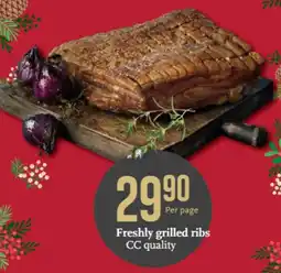 CC Mat Freshly grilled ribs cc quality tilbud