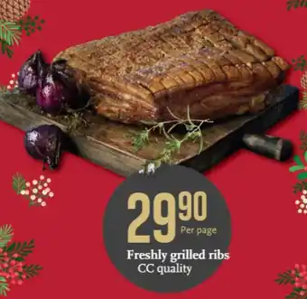 CC Mat Freshly grilled ribs cc quality tilbud
