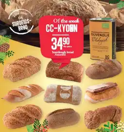 CC Mat Sourdough bread assorted tilbud