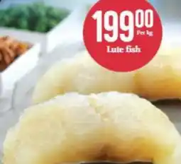 CC Mat Lute fish tilbud