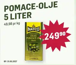 Holdbart Pomace-olje tilbud